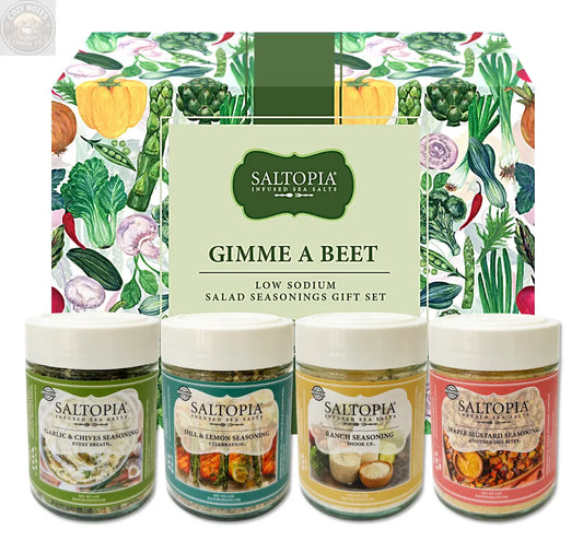 Low Sodium Salad Seasonings SALTOPIA Infused Sea Salts