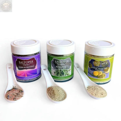 Mediterranean Kitchen Gift Set SALTOPIA Infused Sea Salts