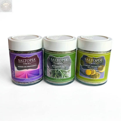 Mediterranean Kitchen Gift Set SALTOPIA Infused Sea Salts