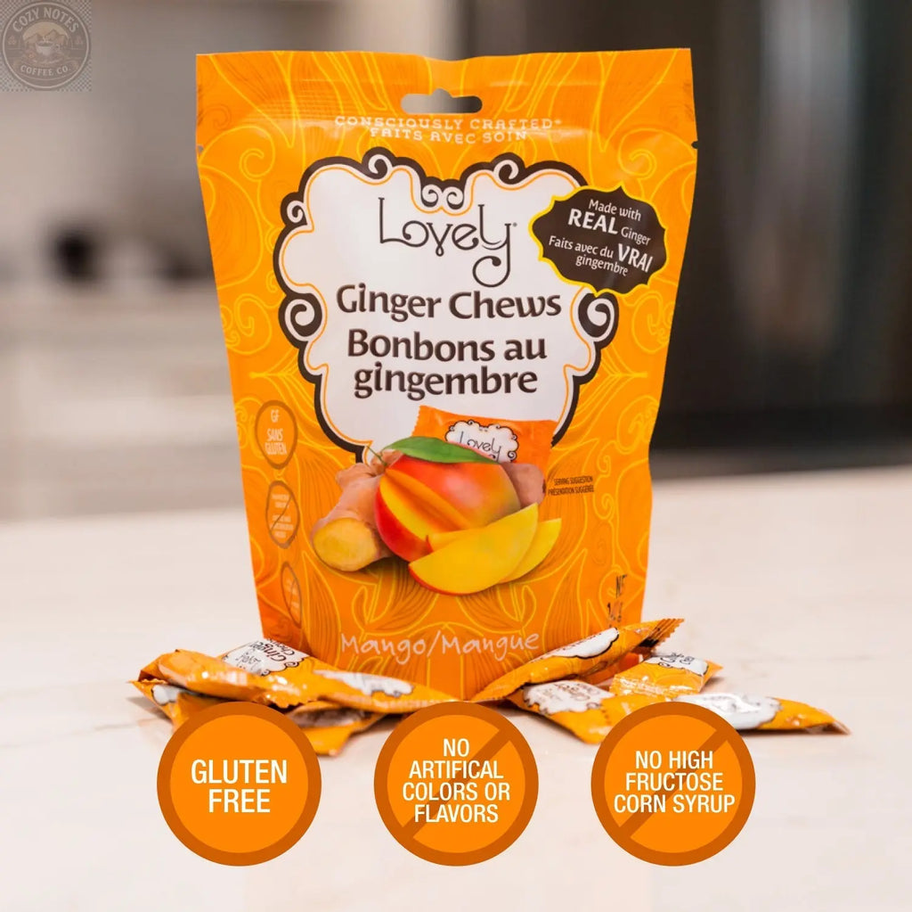 Mango Ginger Chews Lovely Candy Company