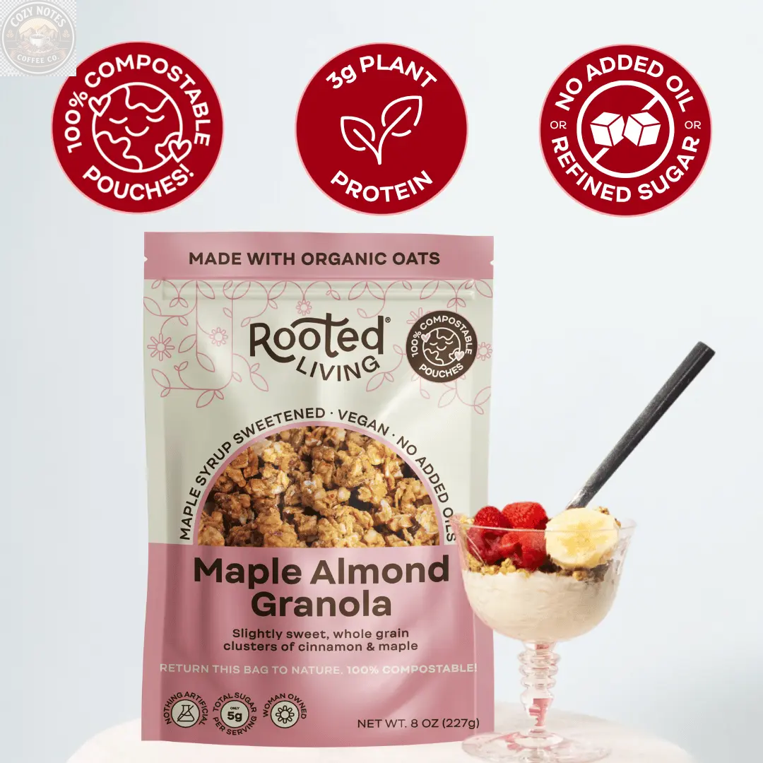 Maple Almond Granola Rooted Living
