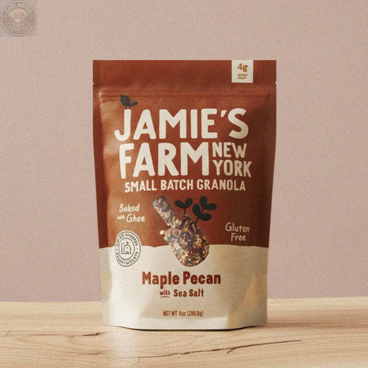 Maple Pecan Granola with Sea Salt Jamie’s Farm