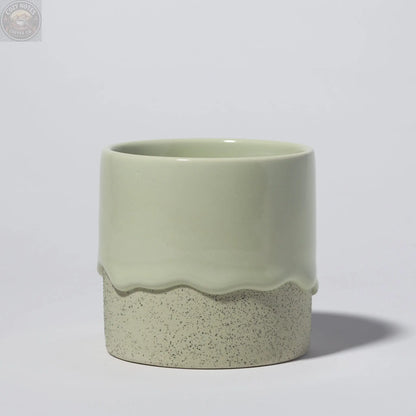 Squat Cylinder Drippy Pots