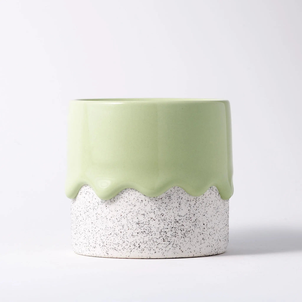Squat Cylinder Drippy Pots
