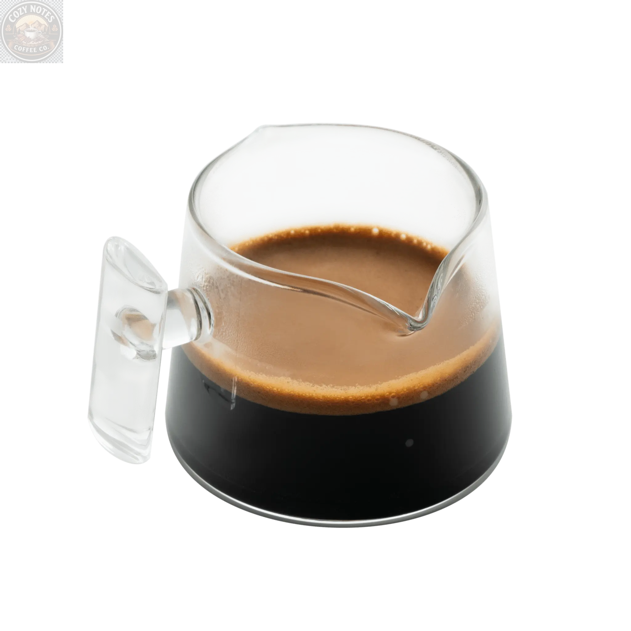 Espresso Measuring Glass / Coffee Dosing Glass Pure Over