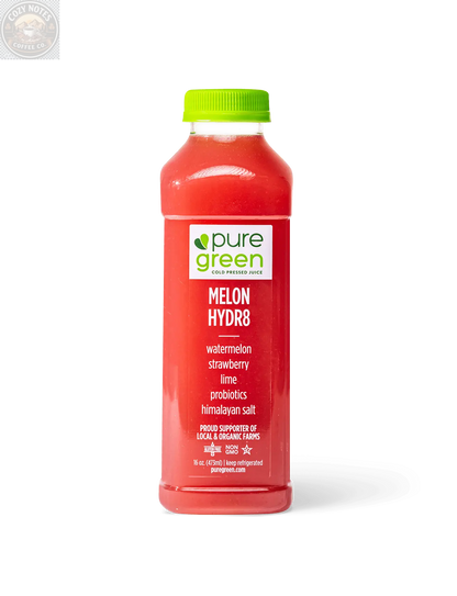 Pure Hardcore, Cold Pressed Juice 6pk Pure Green