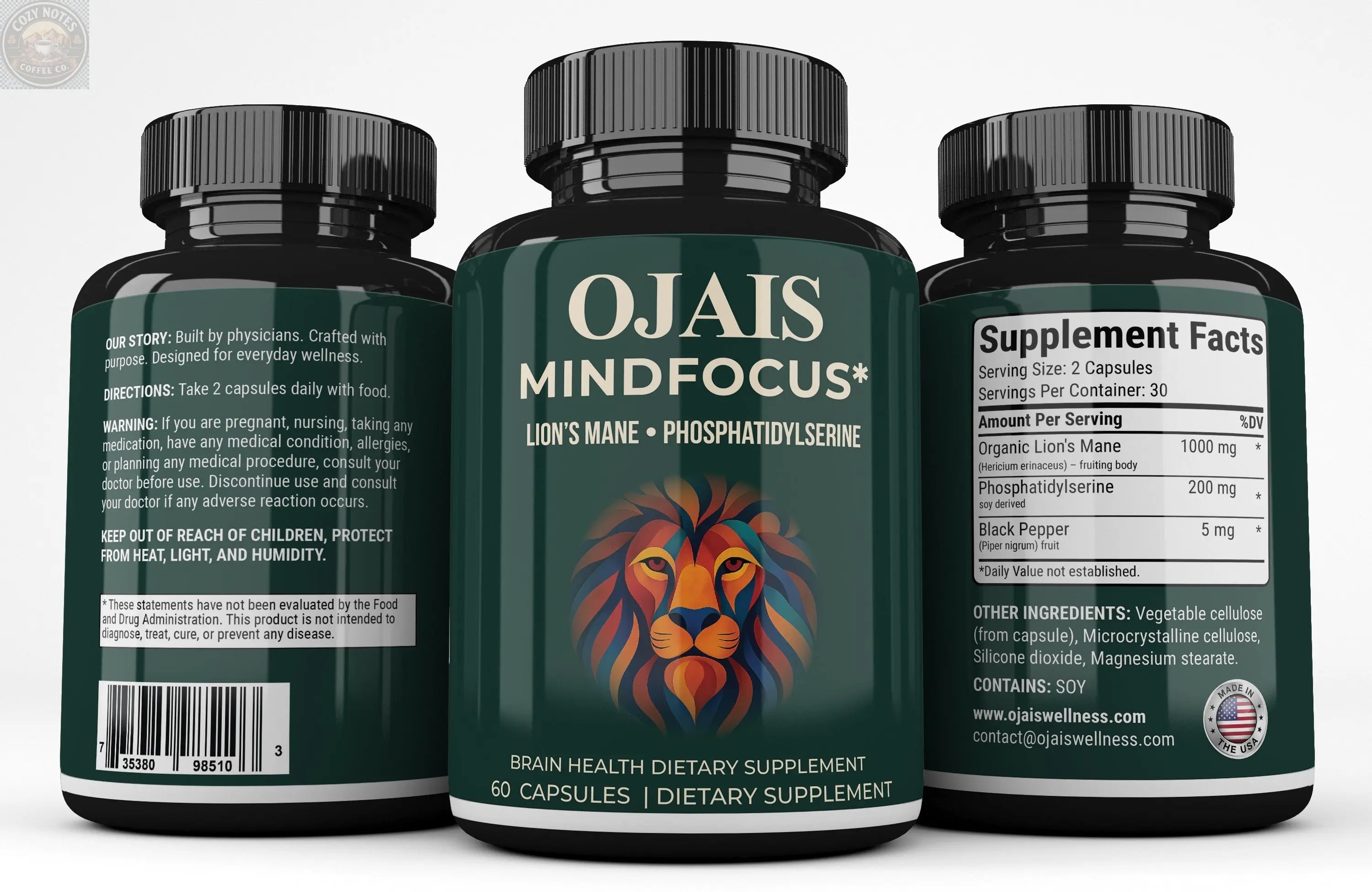LION’S MANE Ojais Wellness