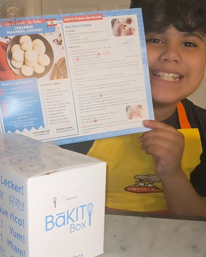 Date-Filled Maamoul Cookies Activity Kit BāKIT Box