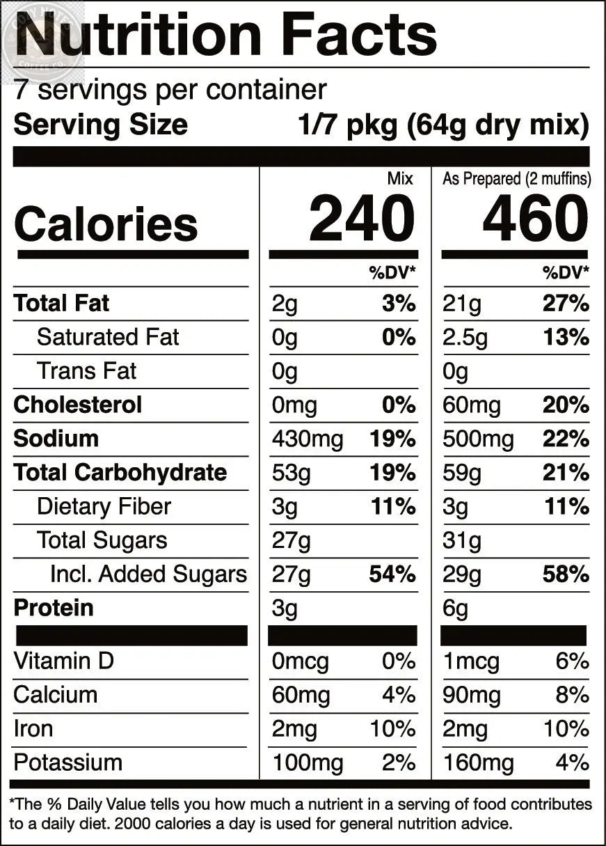 Muffin Mix Jessica's Natural Foods
