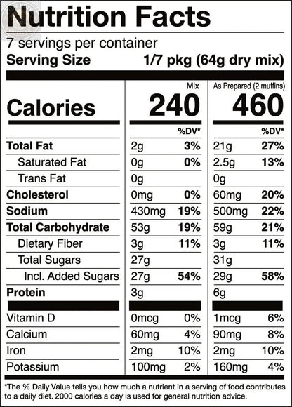 Muffin Mix Jessica's Natural Foods