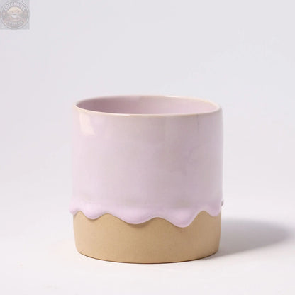 Squat Cylinder Drippy Pots
