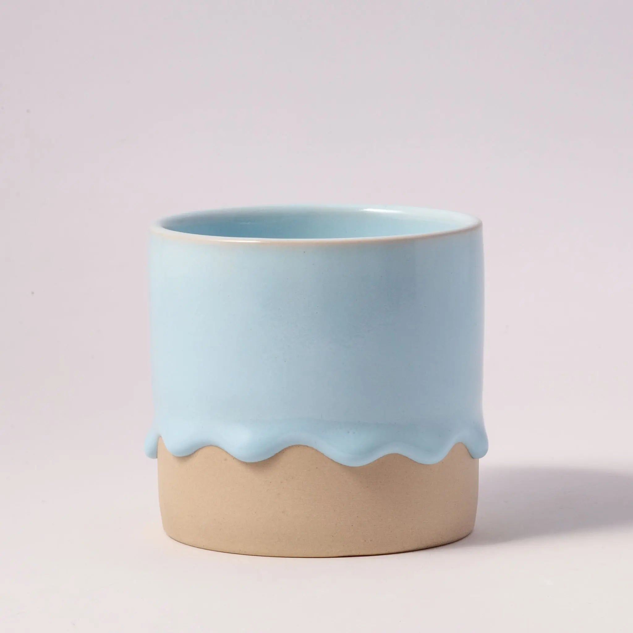 Squat Cylinder Drippy Pots