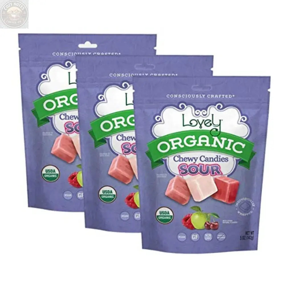 Organic Sour Chewy Candies Lovely Candy Company