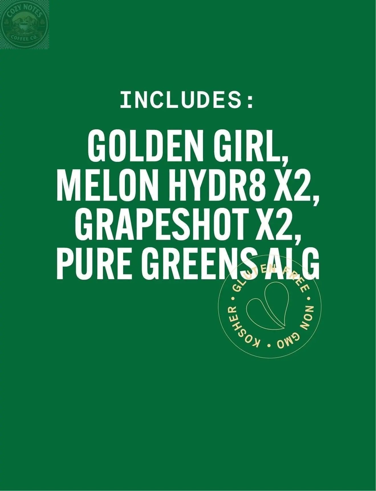 Performance, Cold Pressed Juice 6pk Pure Green