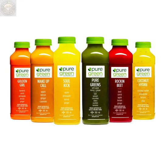 Best Seller Cold Pressed Juice 6pk Pure Green