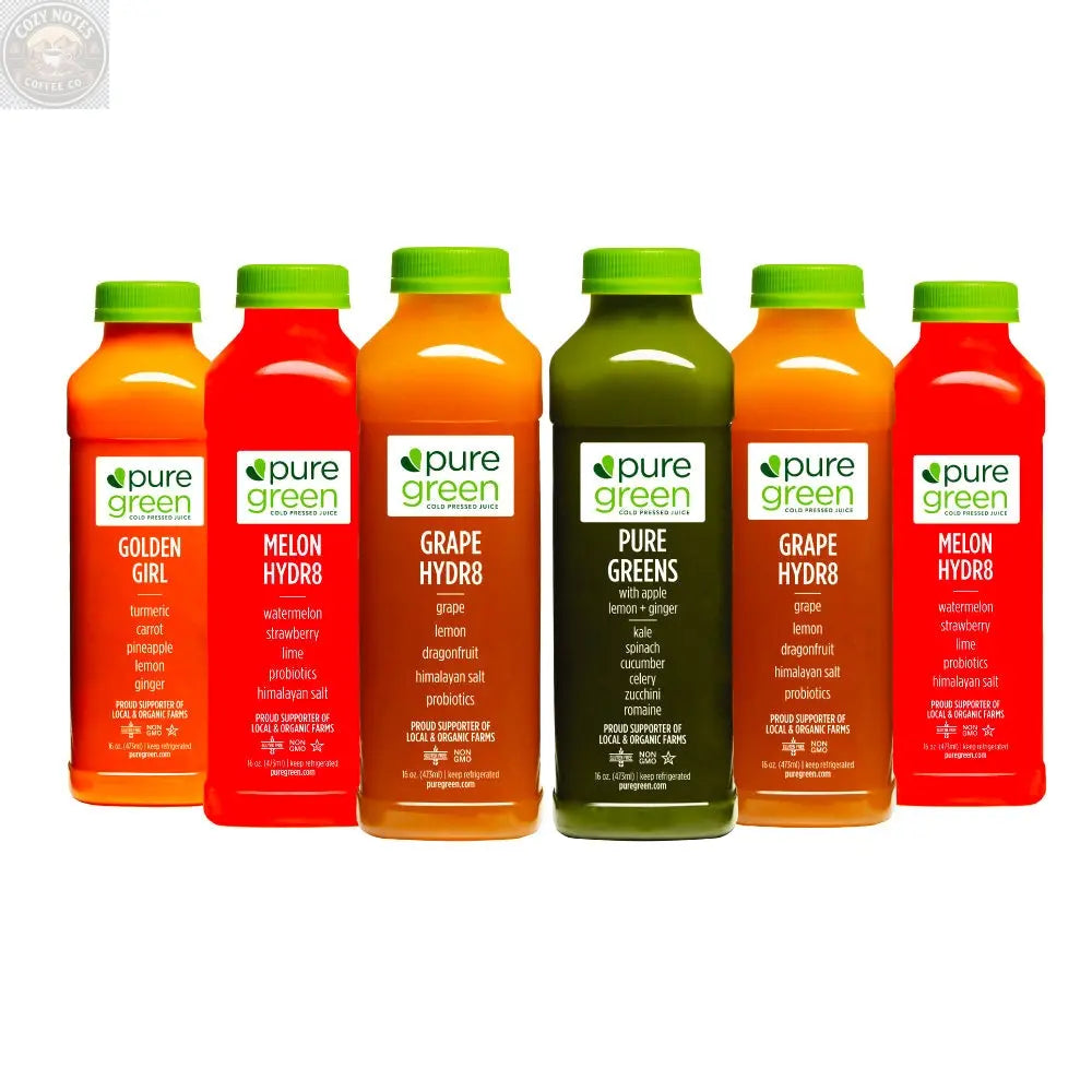Performance, Cold Pressed Juice 6pk Pure Green