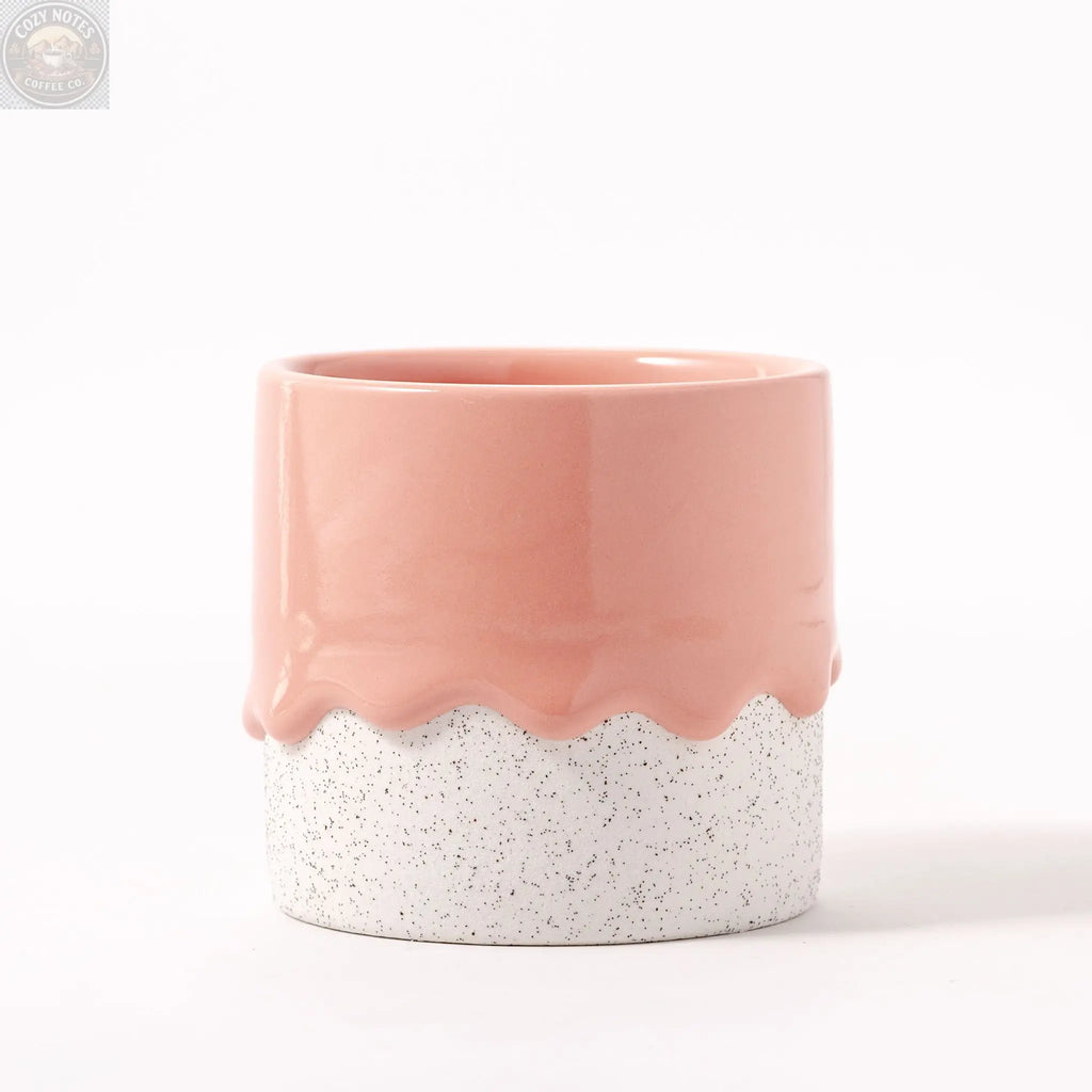 Squat Cylinder Drippy Pots