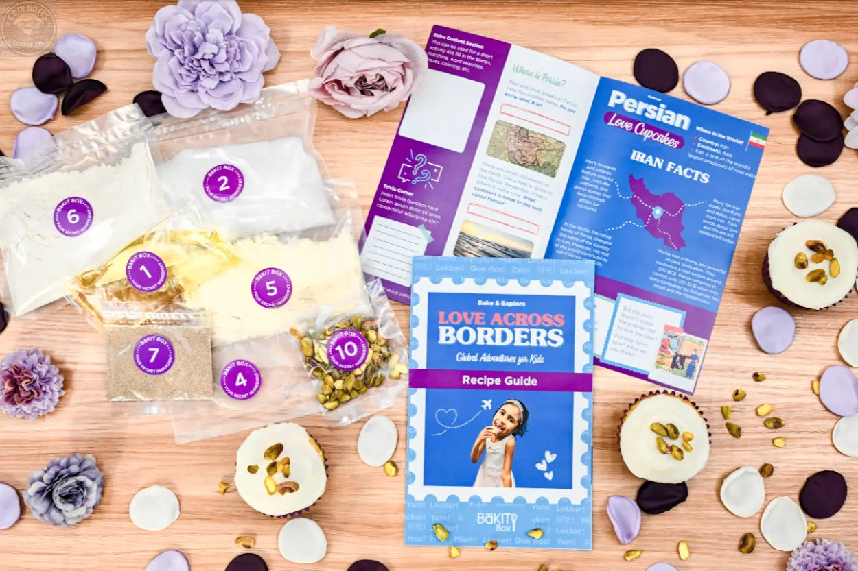 Persian Love Cupcakes Activity Kit BāKIT Box