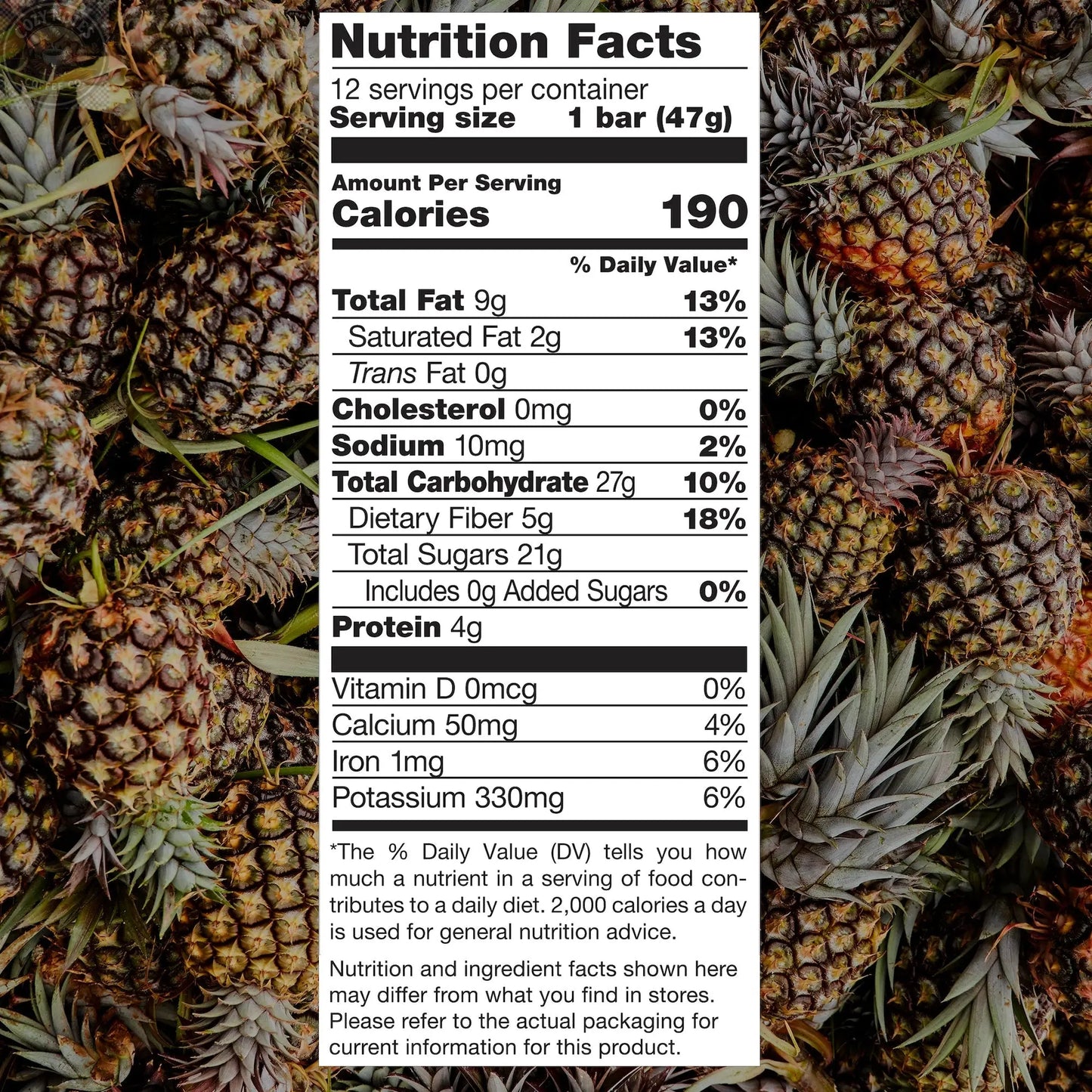 Pineapple Coconut jonesbar