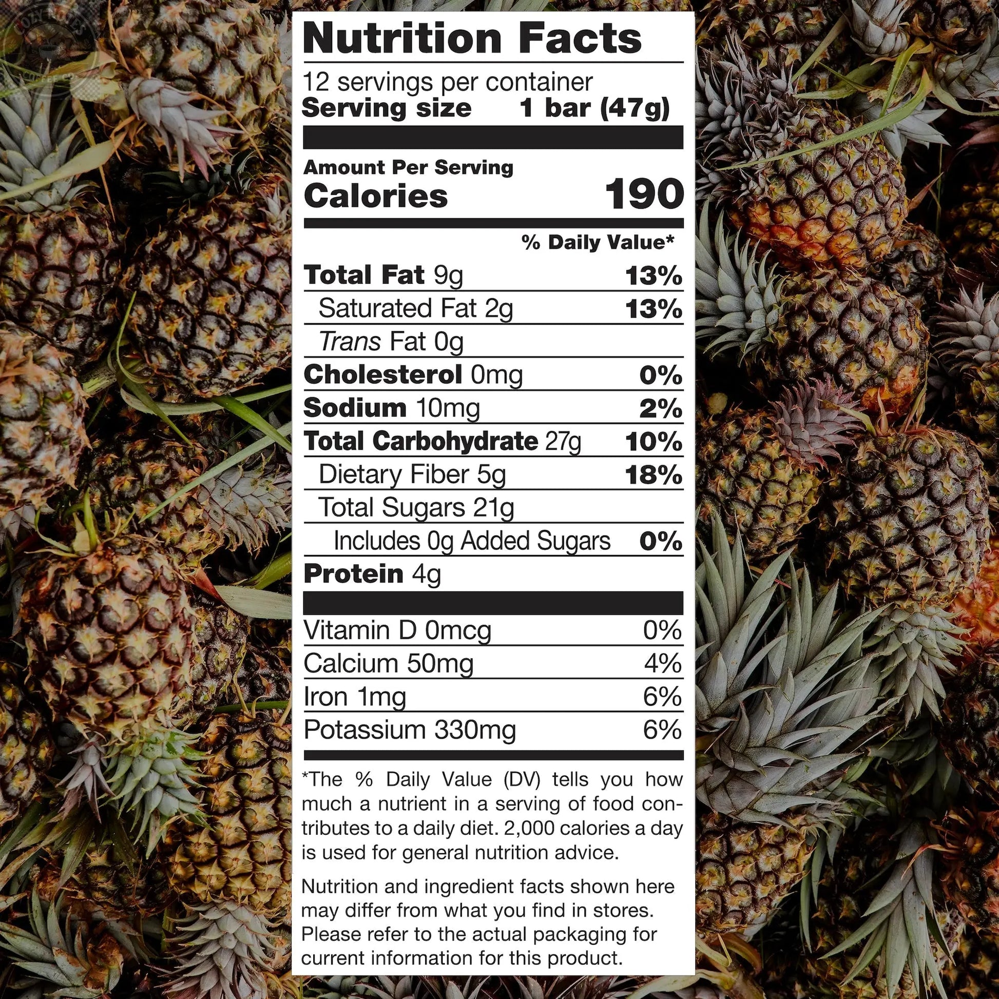 Pineapple Coconut jonesbar