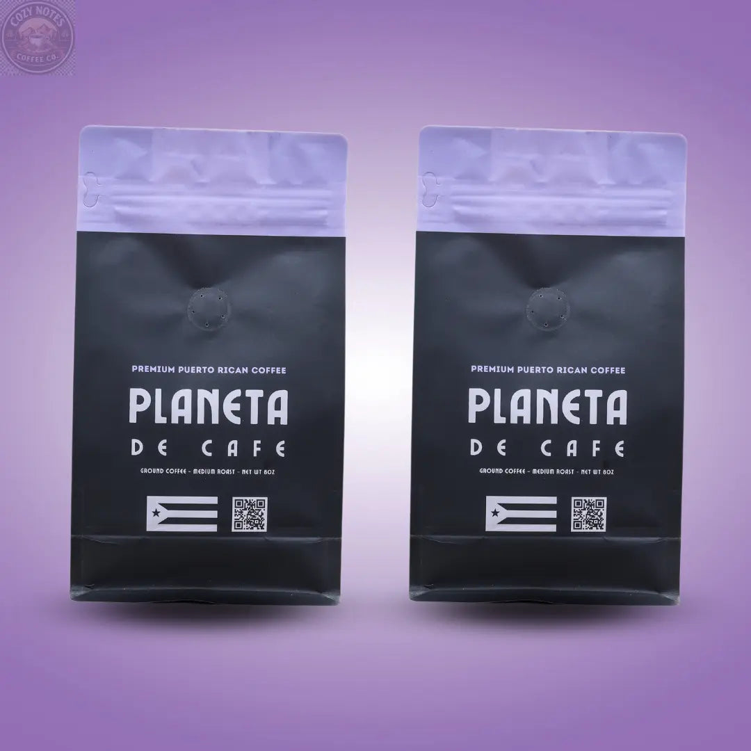 Puerto Rican Medium Roast Coffee Double Pack - Ground Planeta De Cafe