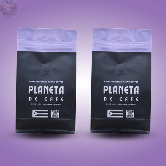 Puerto Rican Medium Roast Coffee Double Pack - Ground Planeta De Cafe