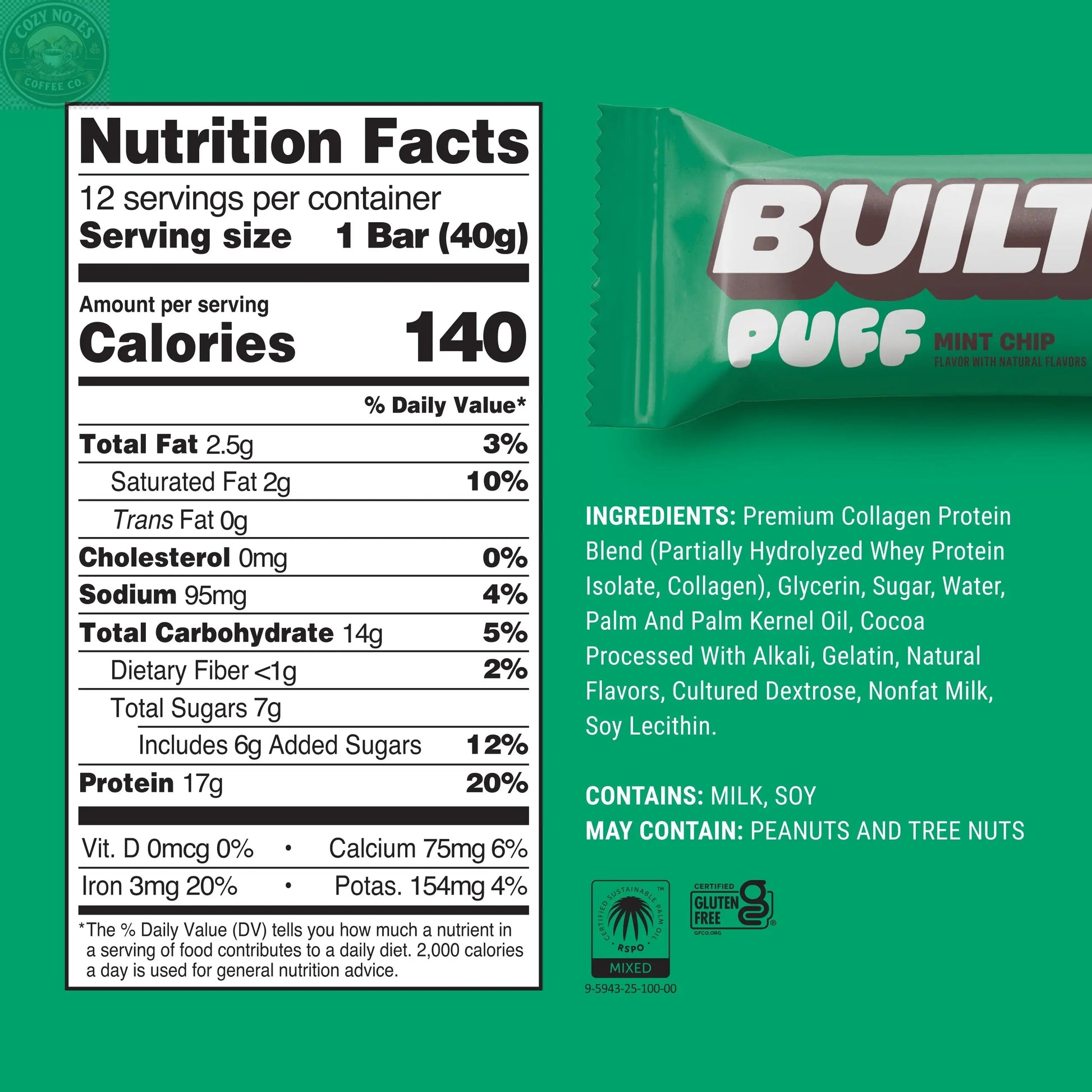 Mint Chip Puff BUILT