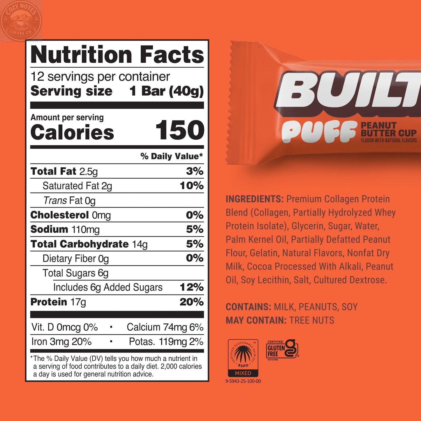 Peanut Butter Cup Puff BUILT