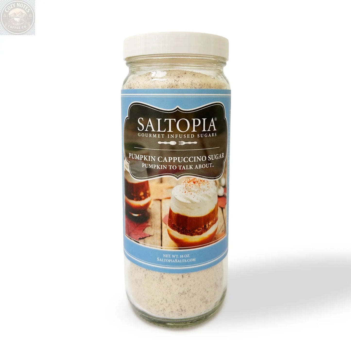 Pumpkin Cappuccino Infused Sugar: PUMPKIN TO TALK ABOUT SALTOPIA Infused Sea Salts