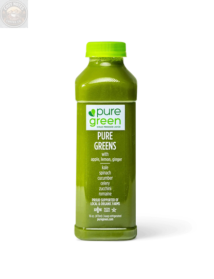 Juice 'Til Dinner, Cold Pressed Juice 4pk Pure Green