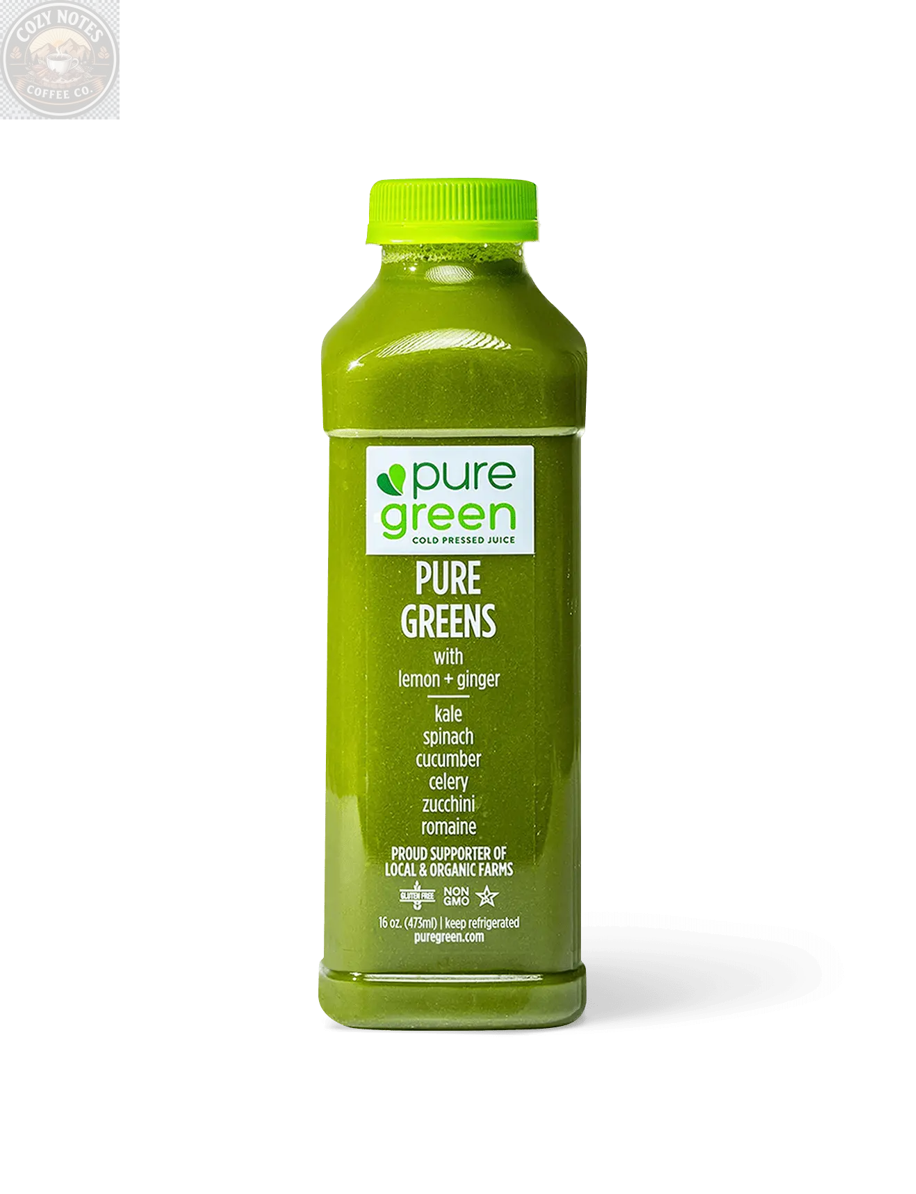 Pure Hardcore, Cold Pressed Juice 6pk Pure Green