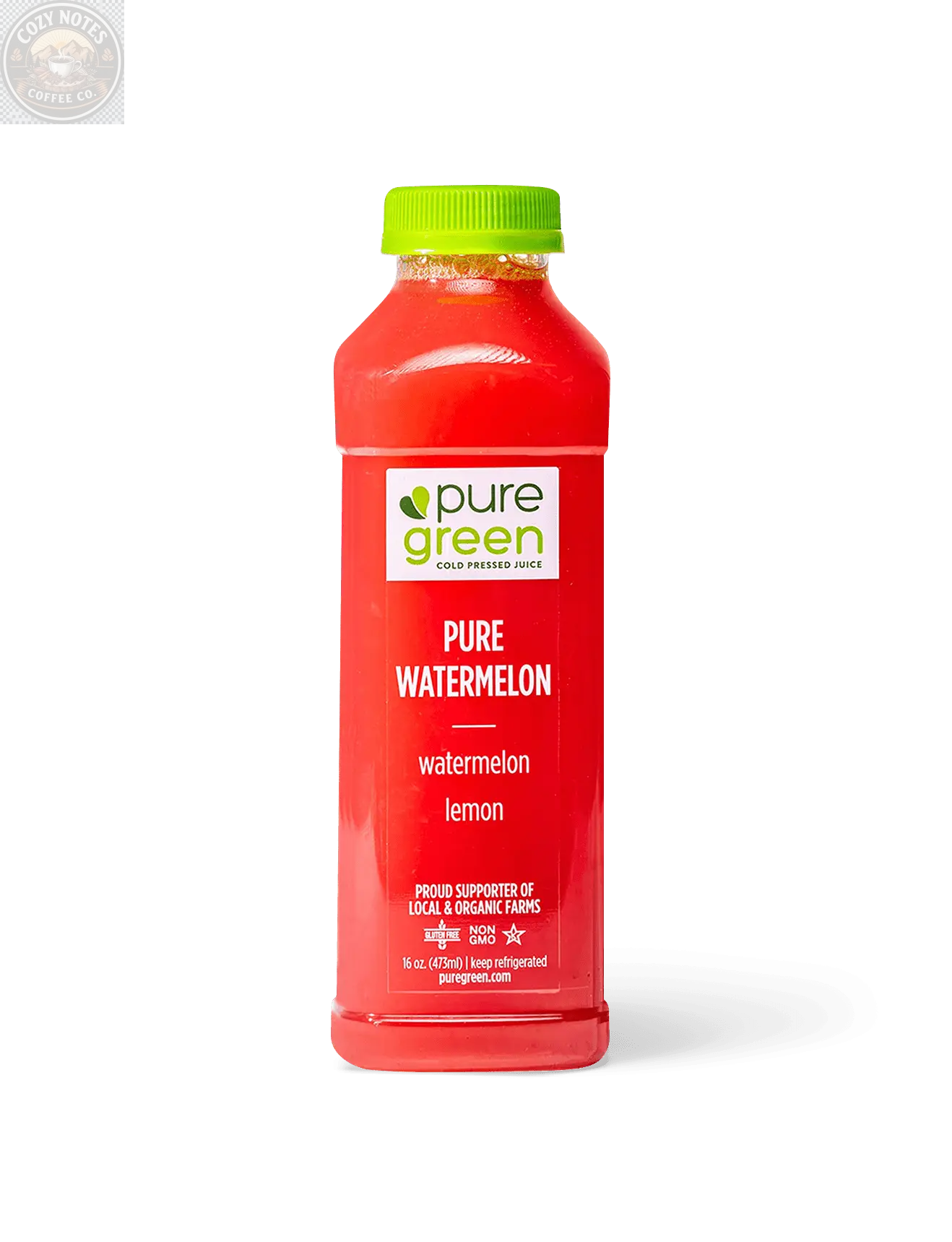 Pure Basic, Cold Pressed Juice 6pk Pure Green