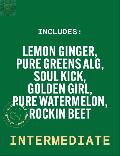 Pure Basic, Cold Pressed Juice 6pk Pure Green