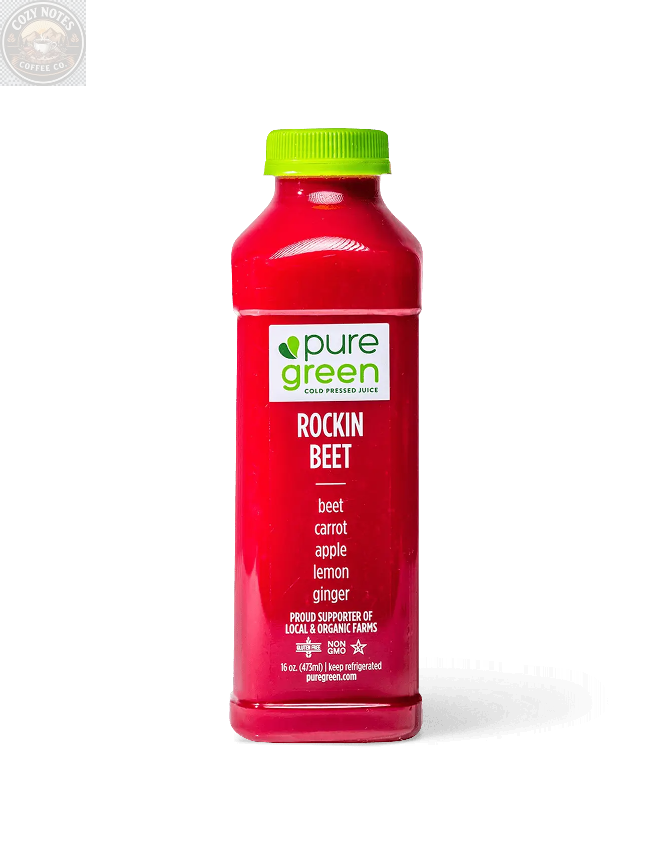 Cold Pressed Juice + Shots Pure Green