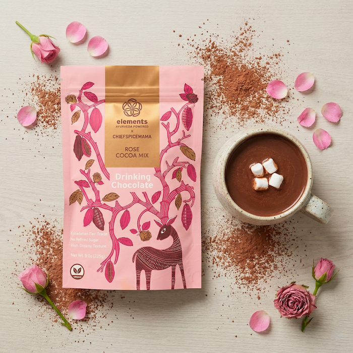Rose Hot Chocolate