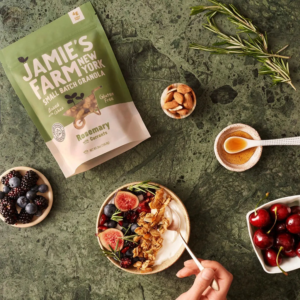 Rosemary Granola with Currants Jamie’s Farm