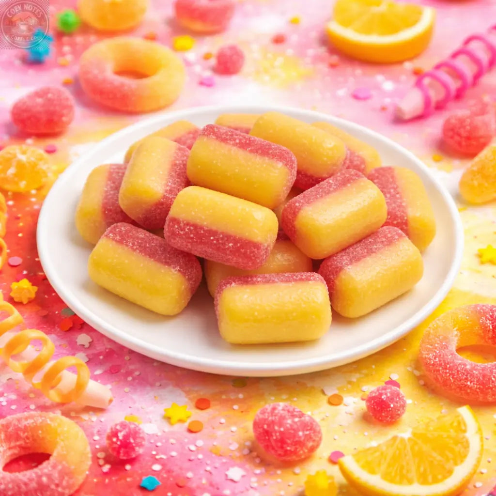 Andy Anand Sugar-Free Rhubarb & Custard Hard Candy, 25 pc – Classic British Sweet, Keto & Diabetic-Friendly Gourmet Snack Gift Box Andyanand