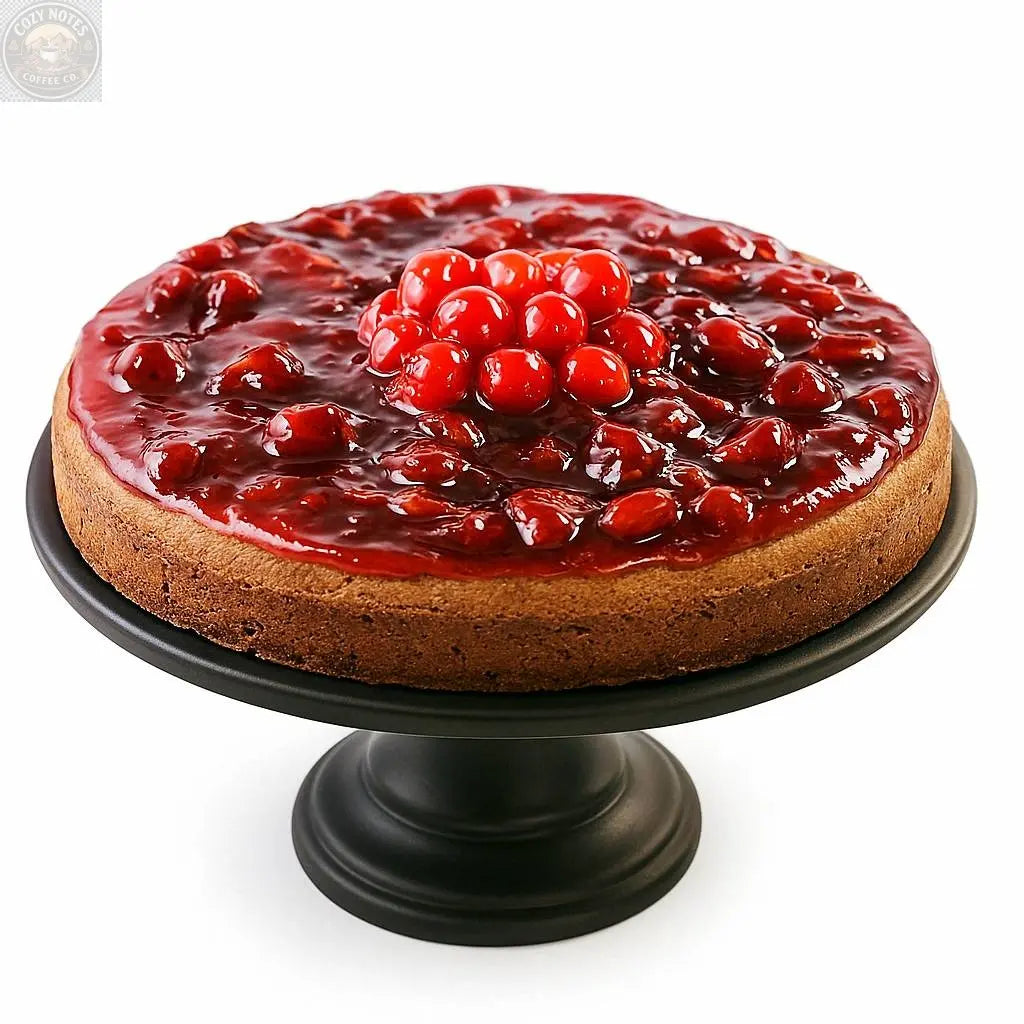 Andy Anand Sugar-Free Chocolate Cherry Cheesecake, 9-Inch, 2.8 lb – Real Truffles, Diabetic-Friendly, California Cream Cheese Gift Box Andyanand
