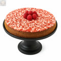 Andy Anand Sugar-Free Raspberry Coconut Chocolate Cheesecake, 9-Inch, 2.6 lb – Chocolate Truffles, Diabetic-Friendly, Birthday Gift Box Andyanand