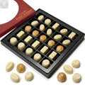 Andy Anand Sugar-Free Belgian White Chocolate Truffles & Pralines, 25 pc, 10.5 oz – Stevia Sweetened, Keto & Diabetic-Friendly Gift Box Andyanand