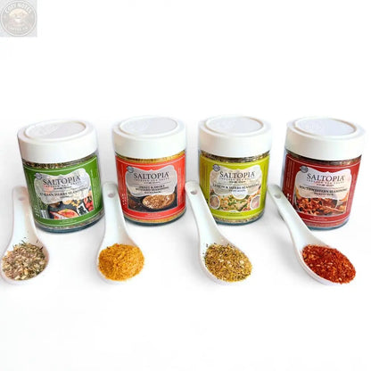 Low Sodium Seasonings SALTOPIA Infused Sea Salts