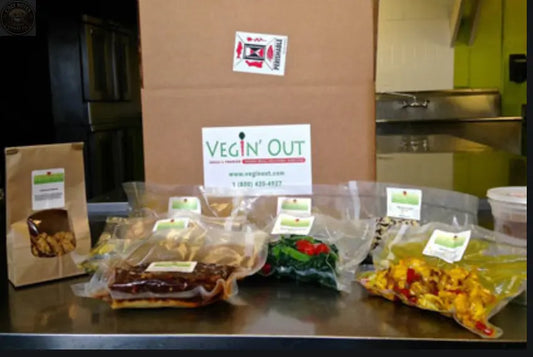Weekly Vegetarian/Vegan Meal Order - Out of state Shipping (Nationwide - 49 States) Vegin' Out