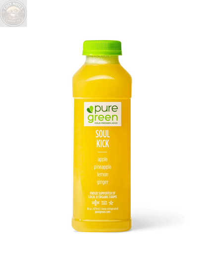 Pure Basic, Cold Pressed Juice 6pk Pure Green
