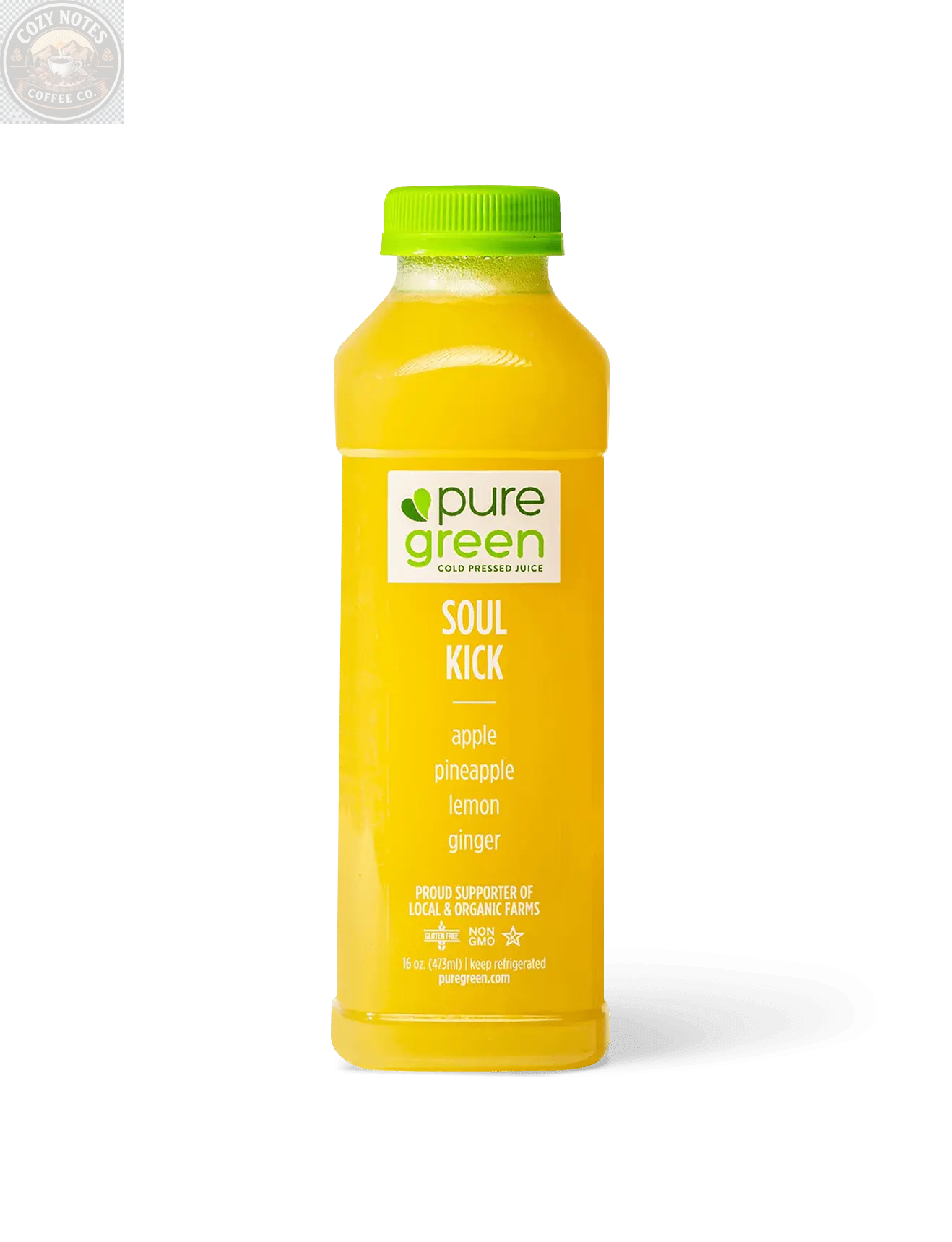 Cold Pressed Juice + Shots Pure Green