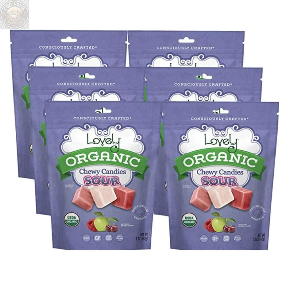 Organic Sour Chewy Candies Lovely Candy Company