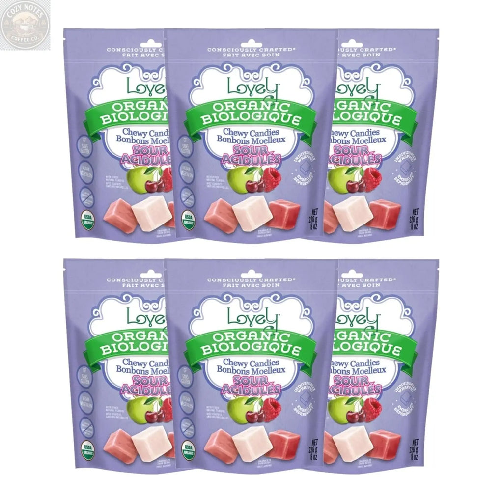 Organic Sour Chewy Candies Lovely Candy Company