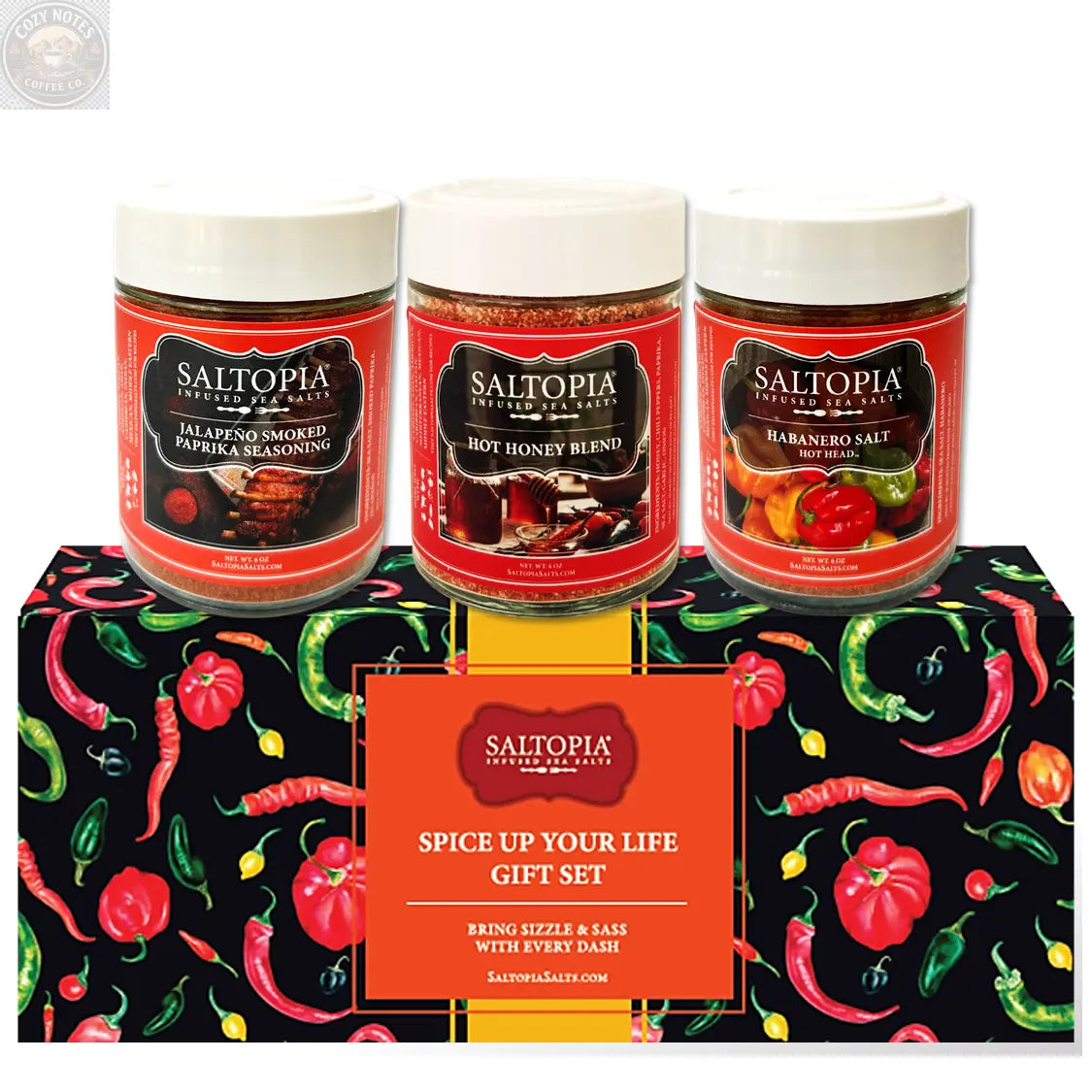 Spice Lovers Gift Set SALTOPIA Infused Sea Salts