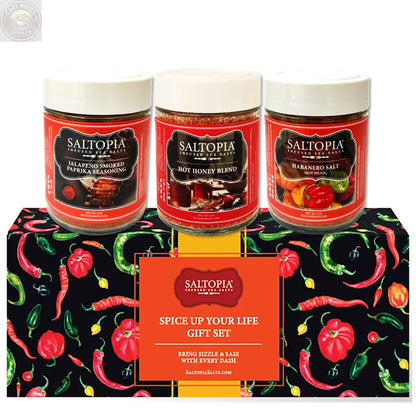 Spice Lovers Gift Set SALTOPIA Infused Sea Salts