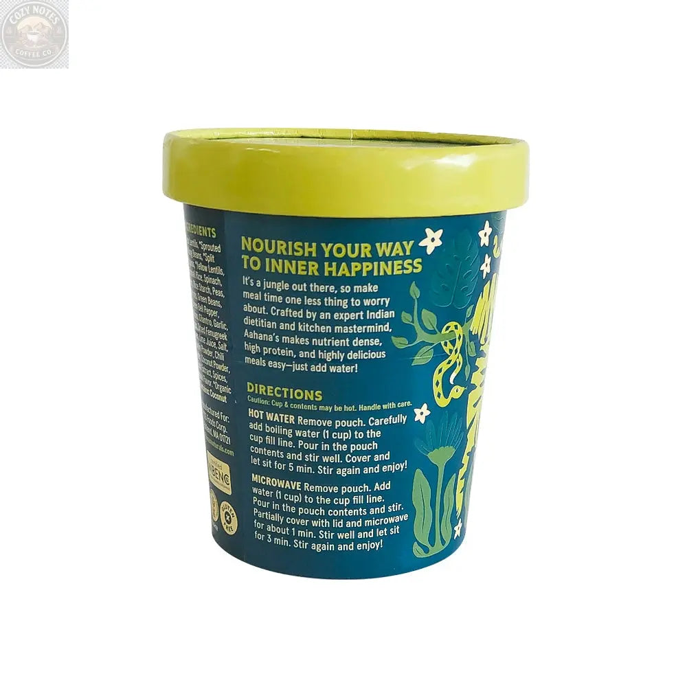 Spinach & Garlic -  Sprouted Power Bowl (6 Pack) aahanasnaturals.com