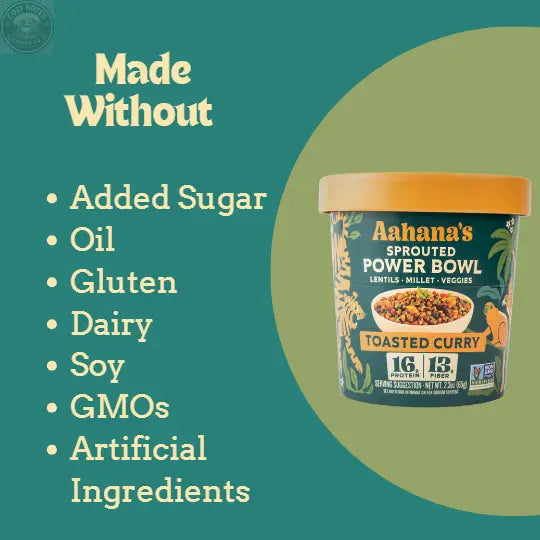 Try Them All – Sprouted Power Bowl Variety Pack aahanasnaturals.com
